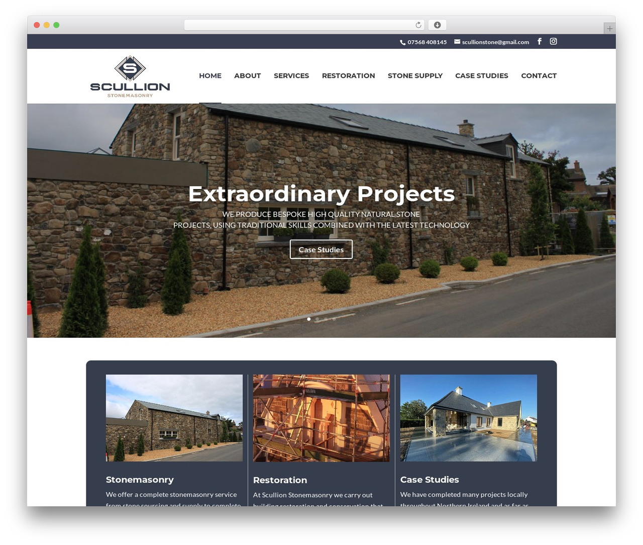 Divi theme WordPress - scullionstone.com Divi theme WordPress - scullionstone.com