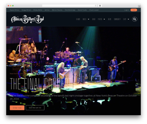 Um social activity WordPress plugin - allmanbrothersband.com