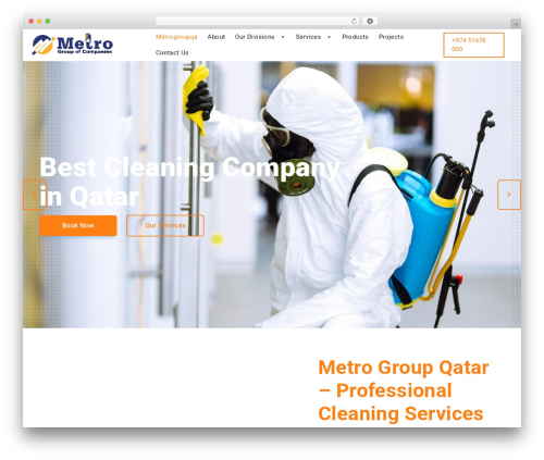 Metro business WordPress theme - metrogroupqa.com