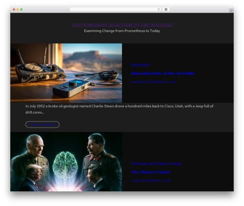 Plainish WordPress theme - cr2tm.com Plainish WordPress theme - cr2tm.com