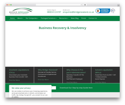 Wp client WordPress plugin - bridgenewland.co.uk