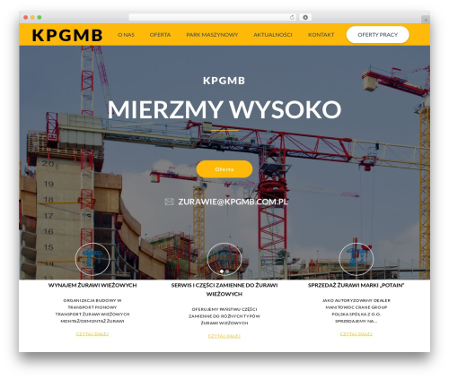 Theme WordPress Millenium Studio Theme - kpgmb.com.pl