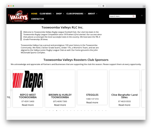 Theme WordPress Responsi - toowoombavalleys.com.au Theme WordPress Responsi - toowoombavalleys.com.au