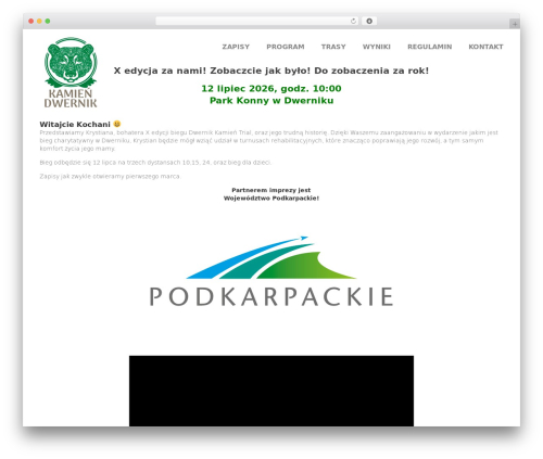 WordPress theme iSloping - kamiendwernik.com