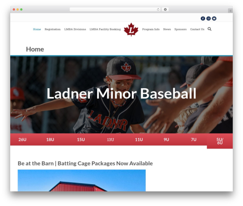 Awesome weather pro WordPress plugin - ladnerminorbaseball.com