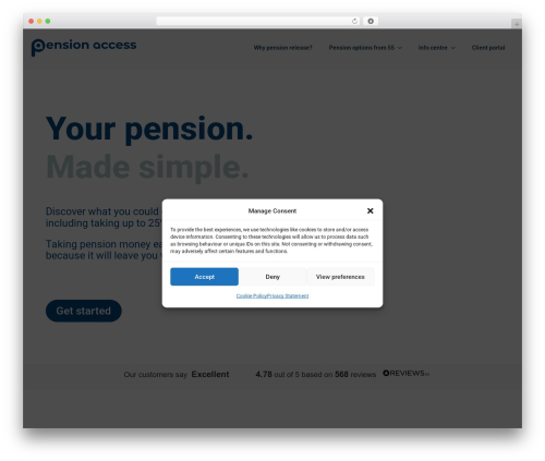 Contact form 7 international telephone input WordPress plugin - pensionaccess.co.uk