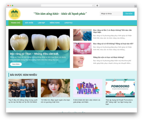 CAIA WordPress theme - yentamsongkhoe.com