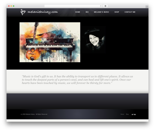 Karma_builder WordPress plugin - melaniehulsey.com