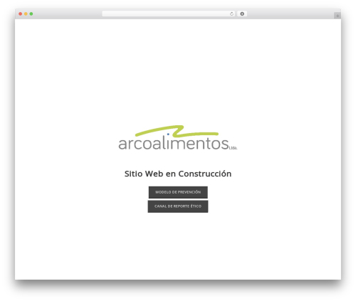 Ken core WordPress plugin - arcoalimentos.cl