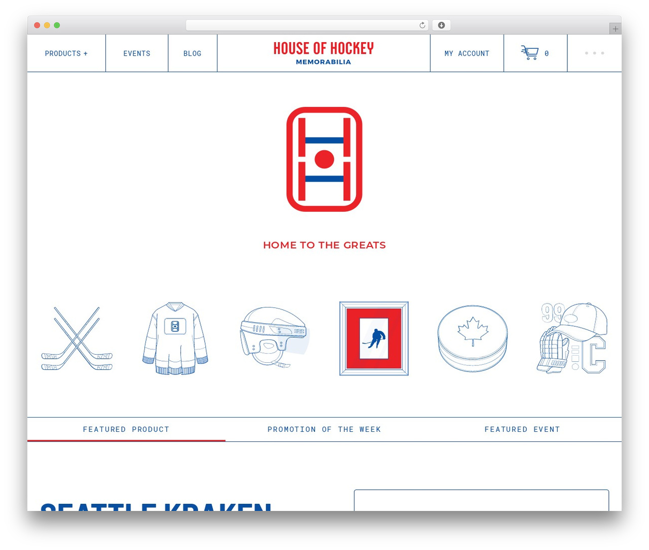 Storefront Child Theme WordPress ecommerce theme - houseofhockey.ca