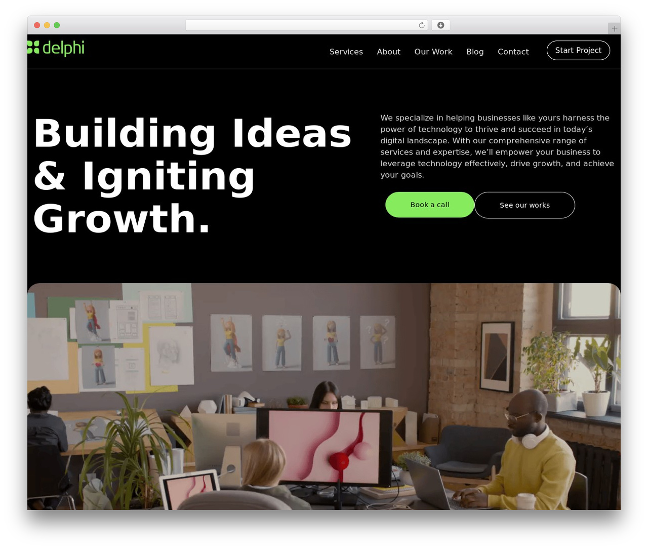 Theme WordPress Hello Elementor - delphitechnologies.com