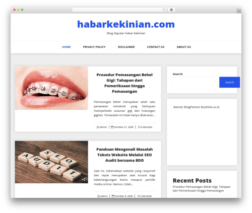Theme WordPress Log Book - habarkekinian.com Theme WordPress Log Book - habarkekinian.com