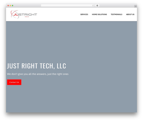 Total Plus WordPress theme - justrighttech.com Total Plus WordPress theme - justrighttech.com