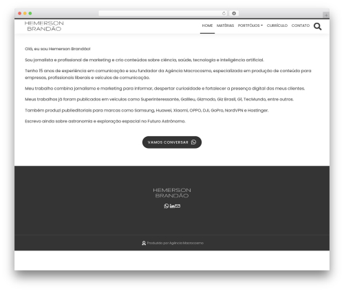 Wp simple builder WordPress plugin - hemersonbrandao.com