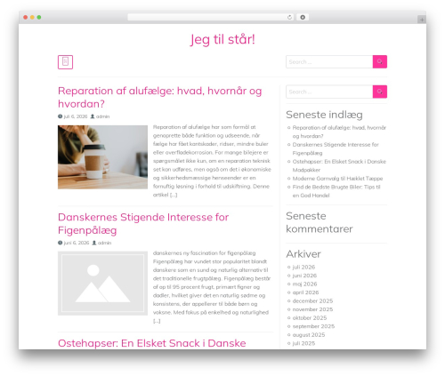 WordPress theme Simple Flat - jegtilstaar.dk WordPress theme Simple Flat - jegtilstaar.dk