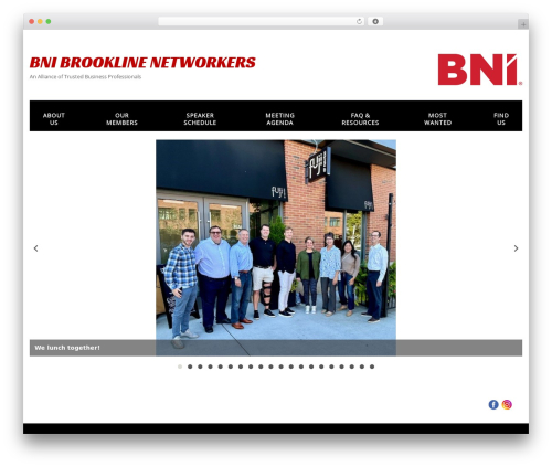 WordPress theme cherry - bnibrookline.com