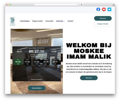 WordPress theme Divi - imammalik.nl