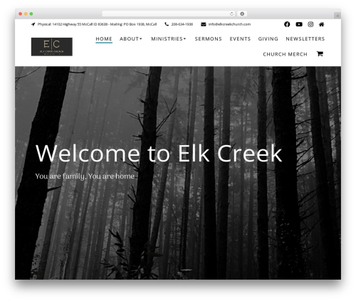 Simple google icalendar widget WordPress plugin - elkcreekchurch.com