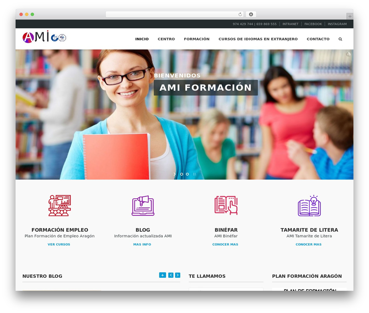 WPLMS WordPress theme - amiformacion.com WPLMS WordPress theme - amiformacion.com