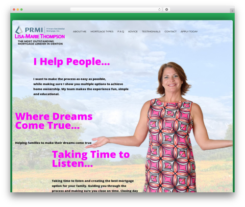 Cherry blog layouts WordPress plugin - lisamariethompson.com
