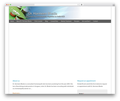 Visual form builder pro WordPress plugin - drharmeenbhatiashomoeopathy.com