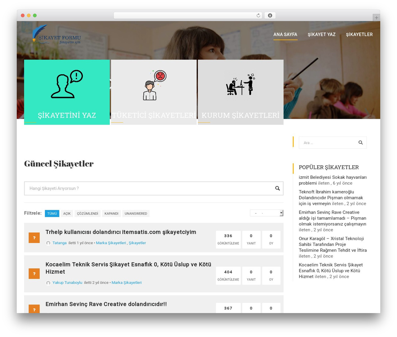 Eduma WordPress theme - sikayetformu.com Eduma WordPress theme - sikayetformu.com