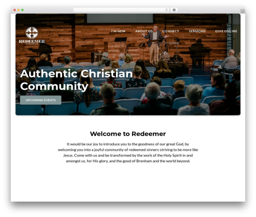Float premium WordPress theme - redeemerbrenham.org