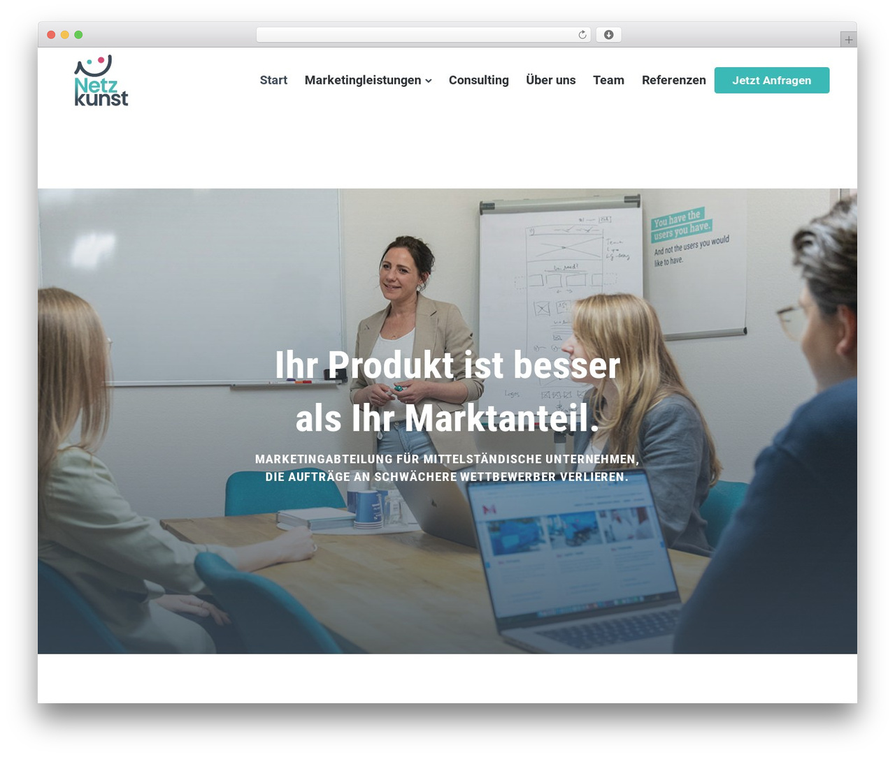 GeneratePress WordPress theme - netzkunst-marketing.de