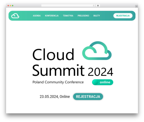 Lightweight cookie notice WordPress plugin - cloudsummit.pl