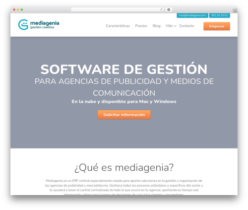Squembri Theme WordPress website theme - mediagenia.com