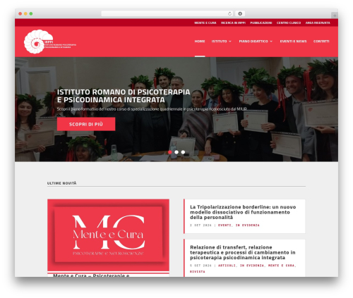 Theme WordPress Divi - irppiscuolapsicoterapia.it