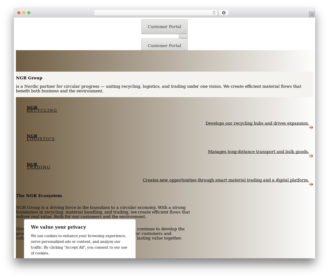 WordPress theme Etch Theme - ngr.fi