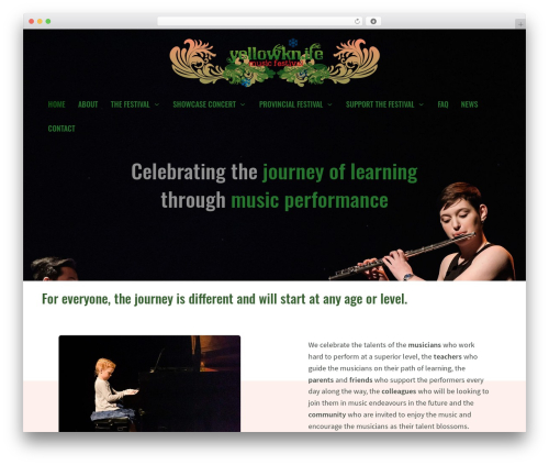 WordPress theme GeneratePress - ykmusicfestival.com