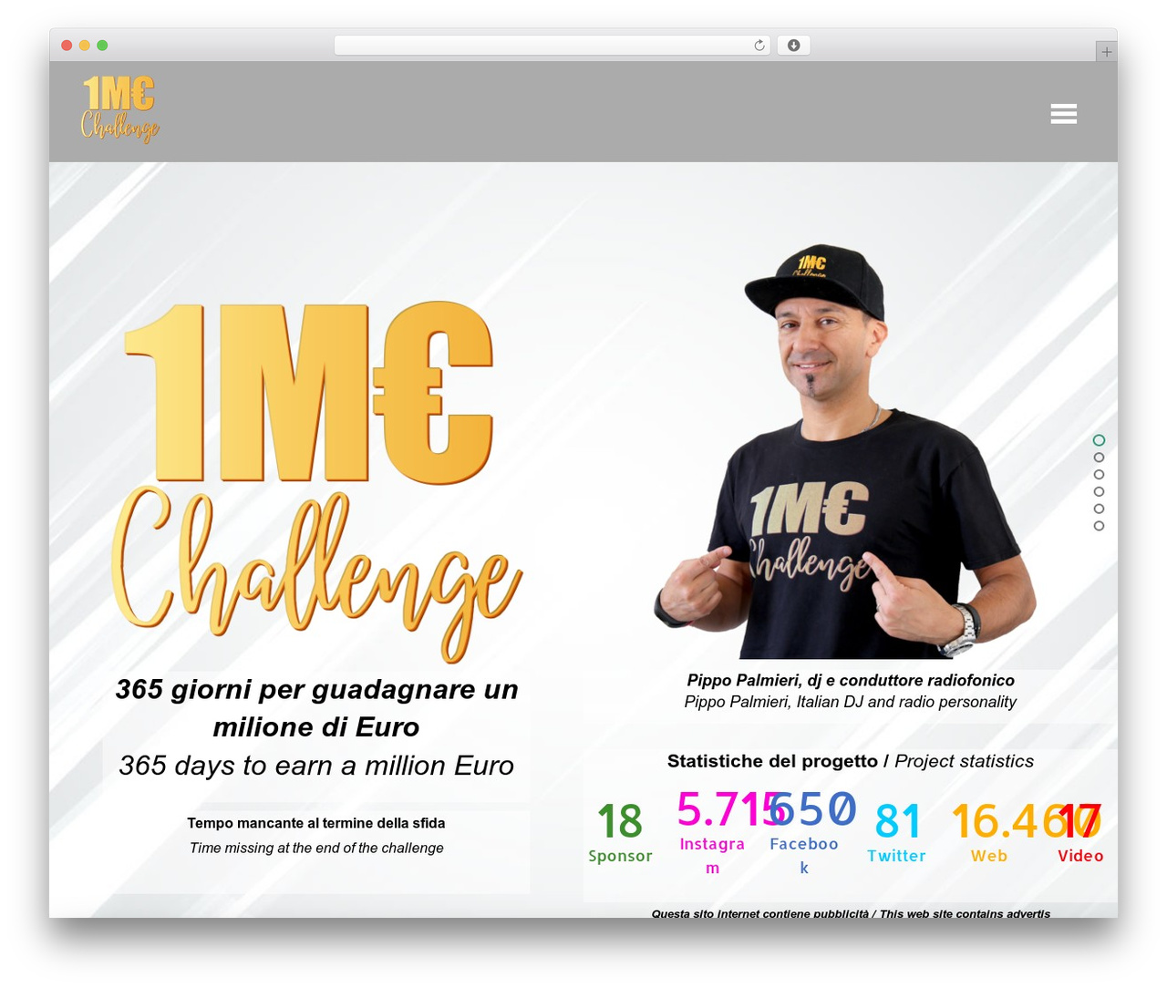 WordPress theme Themify Split - themillioneurochallenge.eu