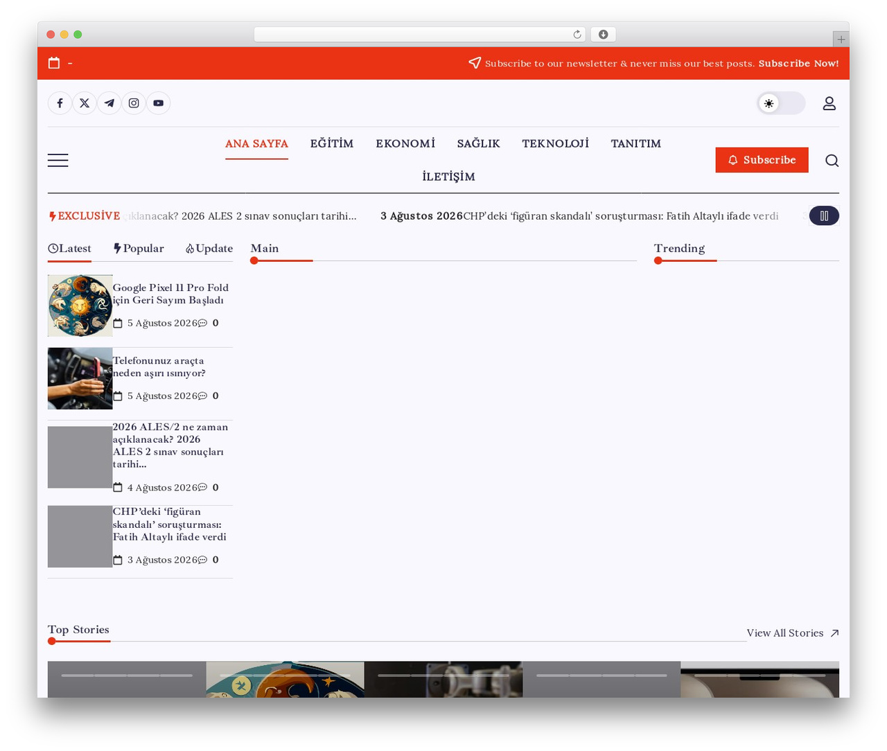 Blogsy News WordPress theme - sedasayan.net Blogsy News WordPress theme - sedasayan.net