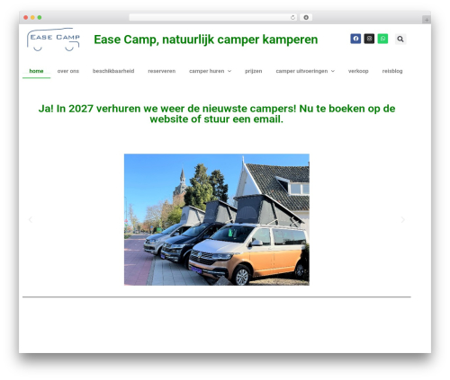 Pinpoint booking system WordPress plugin - ease-camp.nl
