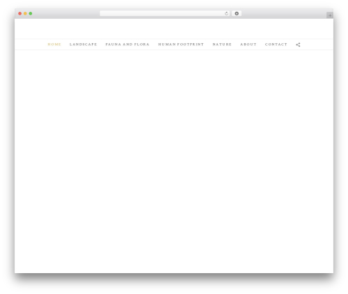 Flatbase WordPress theme - ekrishphotography.com