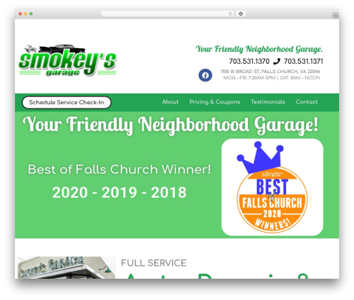 Auto repair search WordPress plugin - smokeysgarage.com