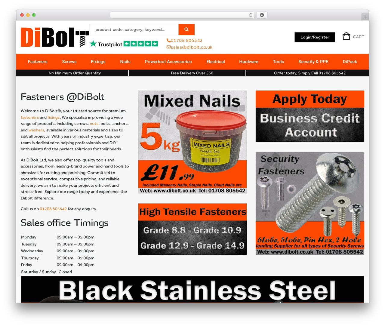 Pacrose Wordpress Development WordPress page theme - dibolt.co.uk