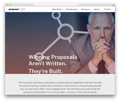 Proposal Lab WordPress theme - theproposallab.com