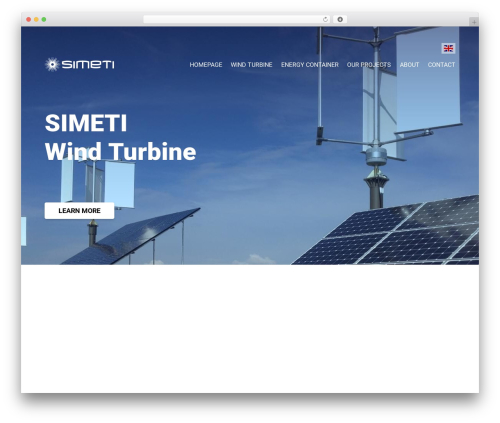 SIMETI theme WordPress - simeti.co.uk
