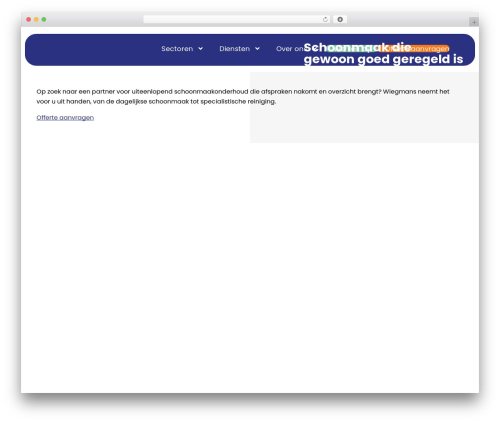 Studio Campo Theme WordPress theme - wiegmans.com