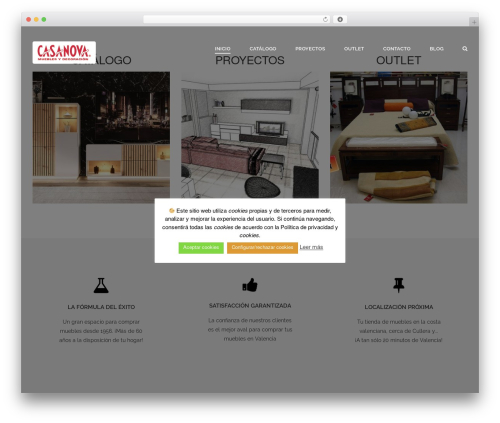 Theme WordPress Dekor - mueblescasanova.com Theme WordPress Dekor - mueblescasanova.com