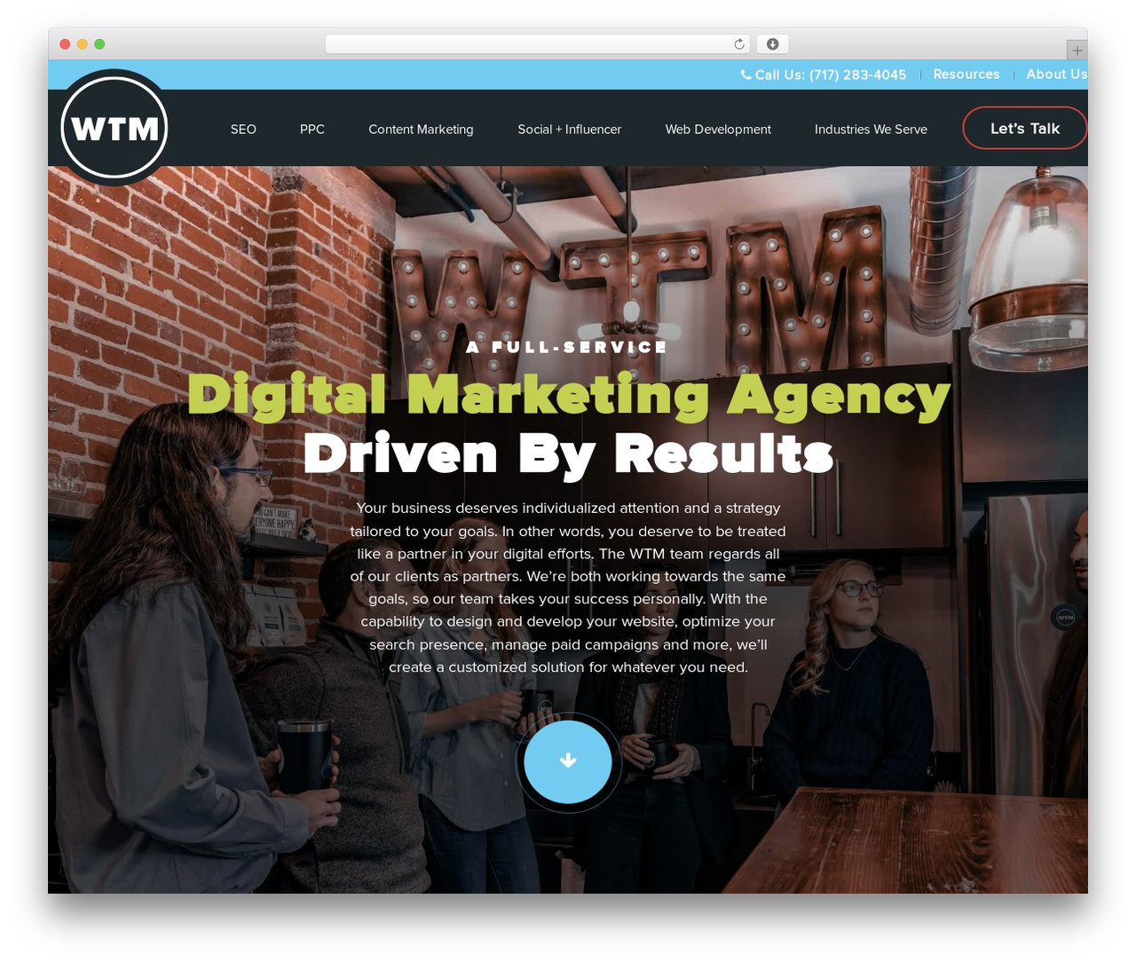 Theme WordPress Divi - wtmdigital.com