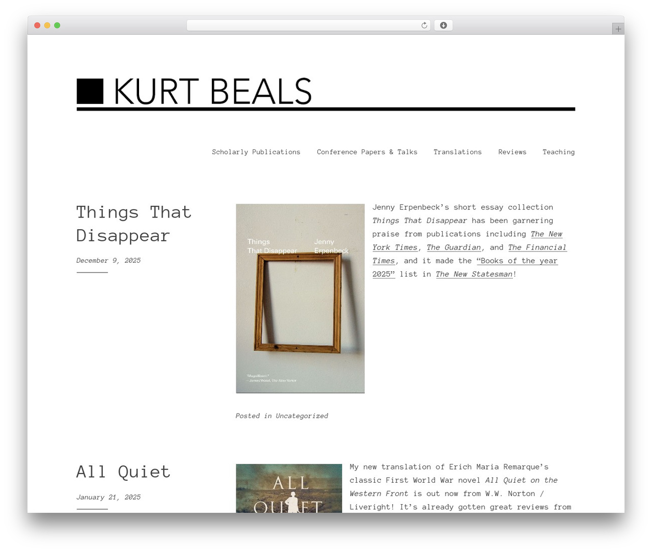 Theme WordPress H4 - kurtbeals.com