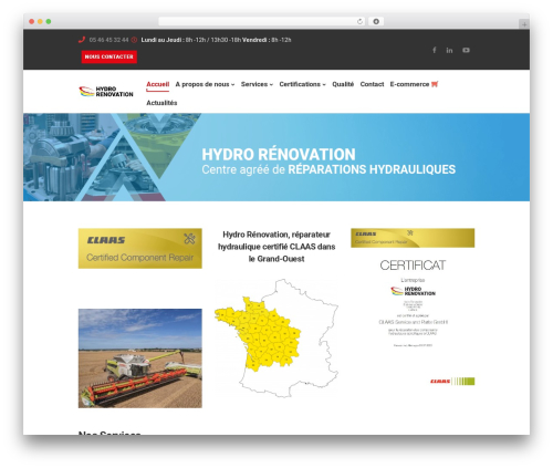 TM BuildPlus WordPress theme - hydro-renovation.com