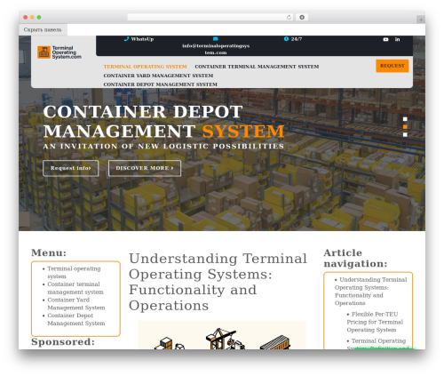 WordPress theme my-theme - terminaloperatingsystem.com