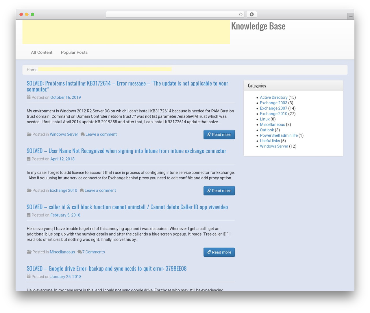 WP Knowledge Base theme WordPress - djordjepejic.com
