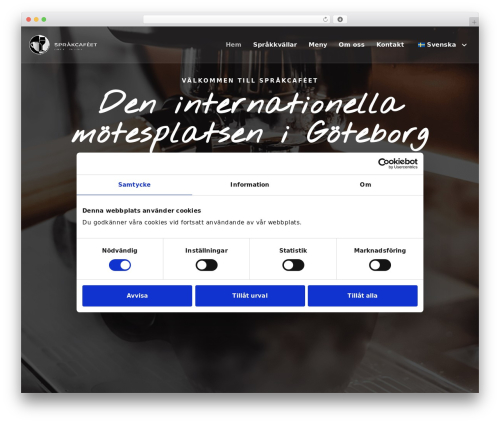 CMS cmsvrx system theme WordPress - sprakcafeet.com