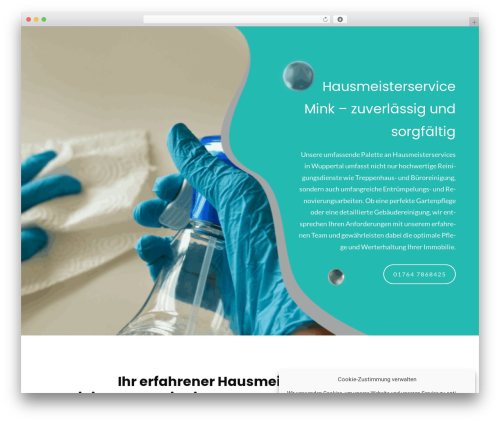 Constructor theme WordPress - hausmeisterservice-mink.com
